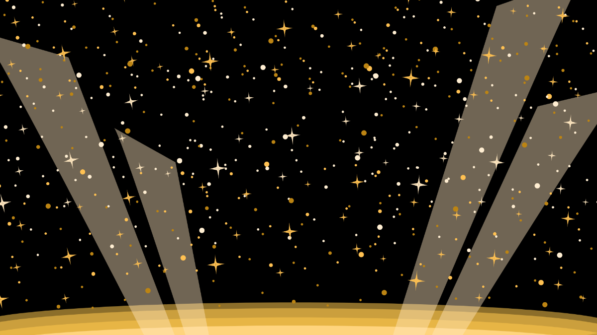 Black and Gold Glitter Background Template