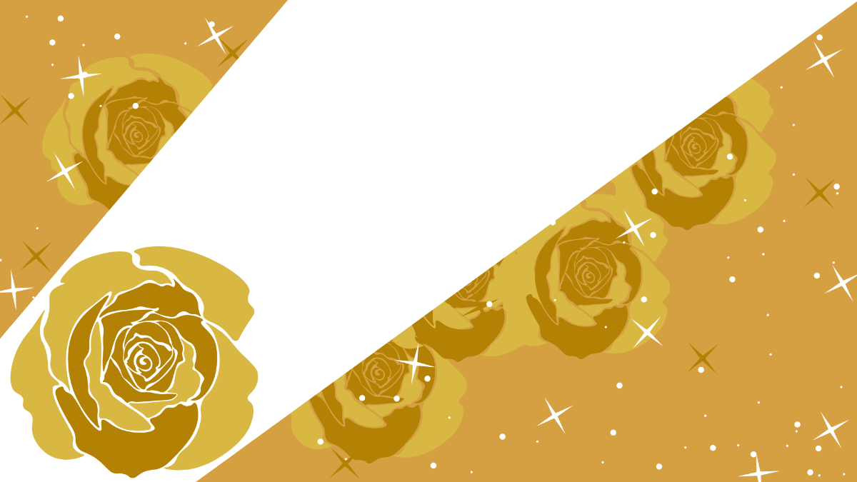 Rose Gold Glitter Background Template