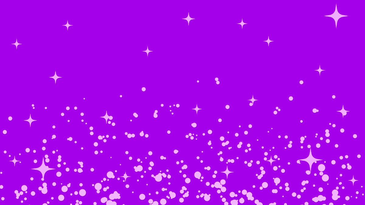 Purple Sparkle Background Template