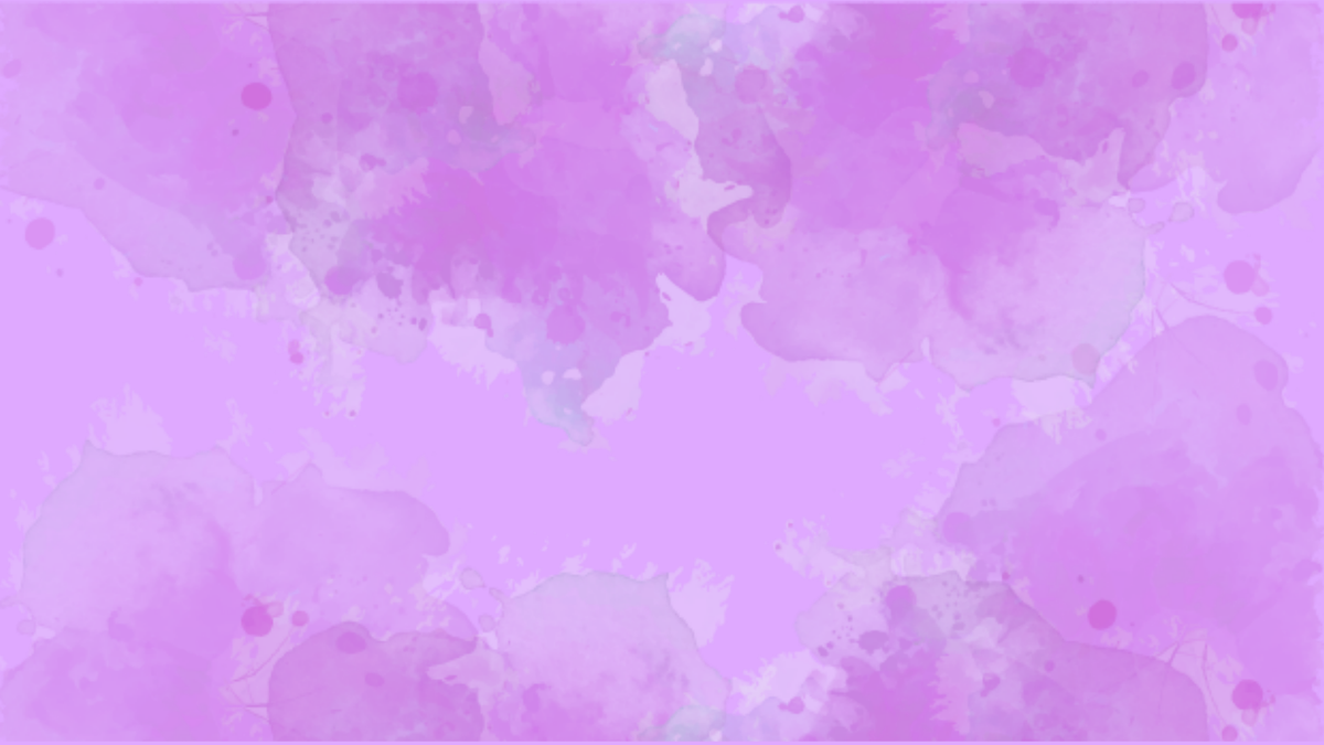 Purple Watercolor Background Template