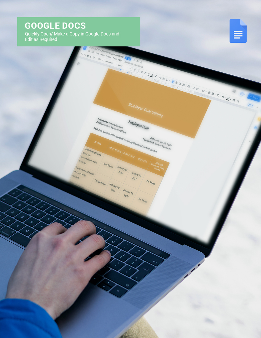 Free Employee Goal Setting Template Download in Word, Google Docs