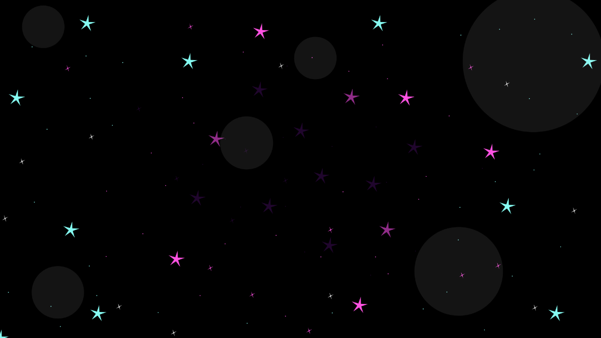 Galaxy Glitter Background Template