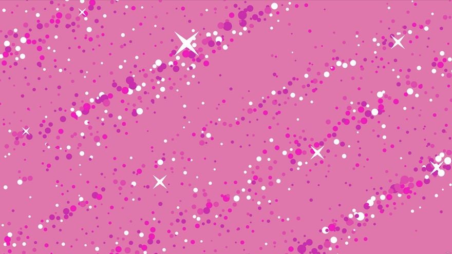 White And Pink Glitter Background