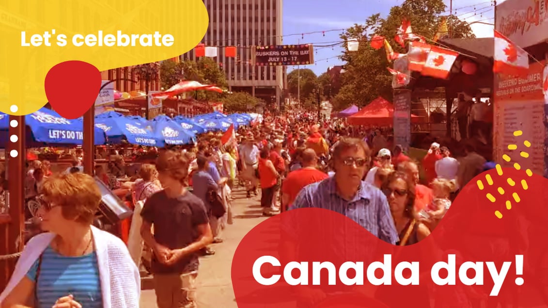 Canada Day Celebrations Video Template