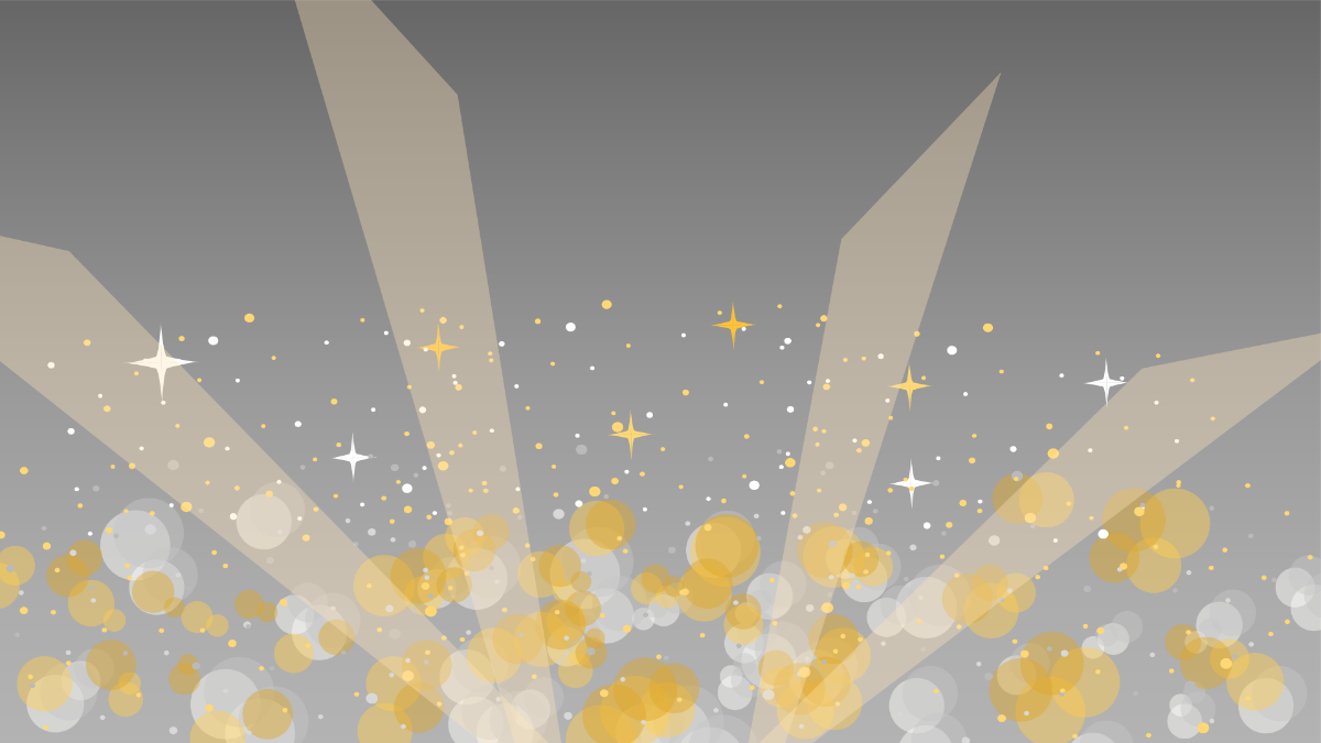 Silver and Gold Glitter Background Template