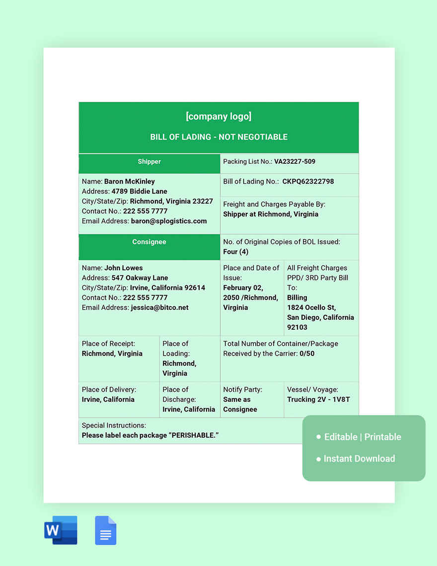 generic-bill-of-lading-template-excel