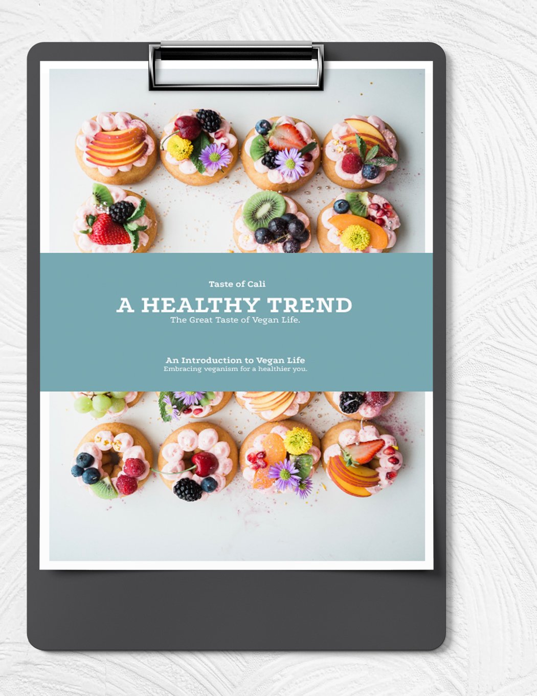 Free Food eBook Template