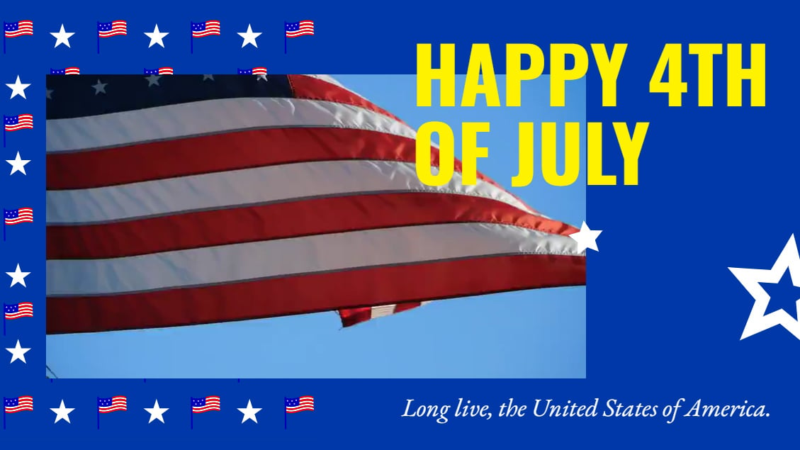 Happy 4th Of July Video Template