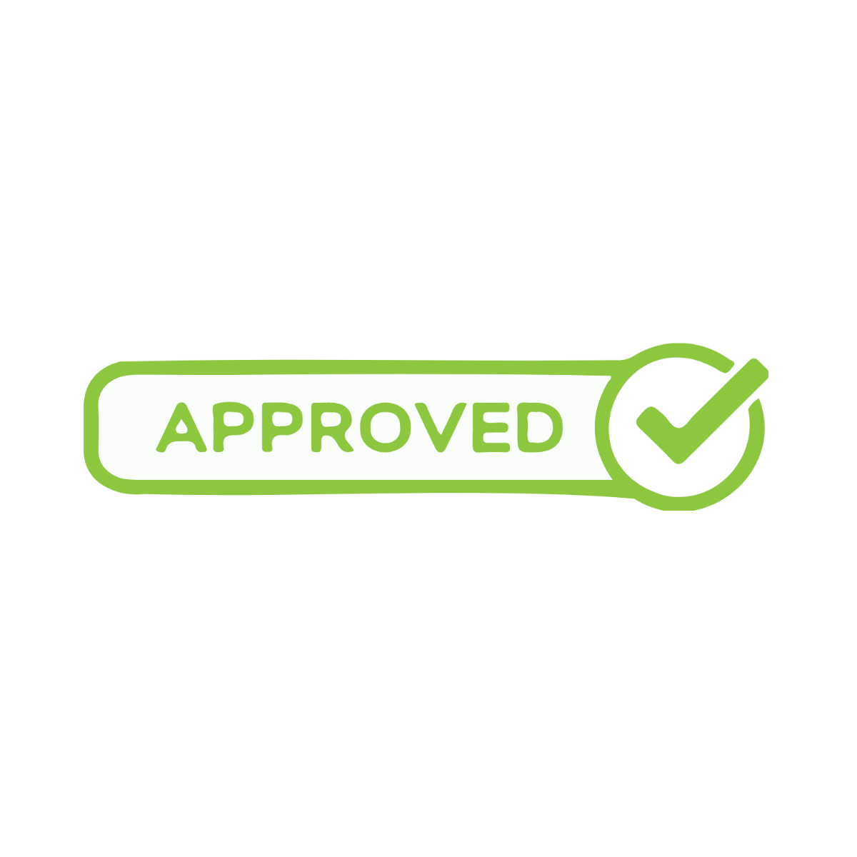 Tick Mark Approved clipart Template