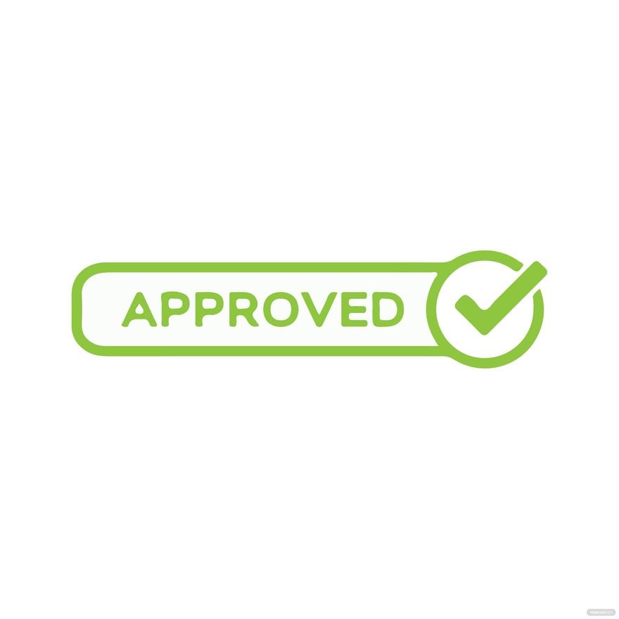 Tick Mark Approved clipart