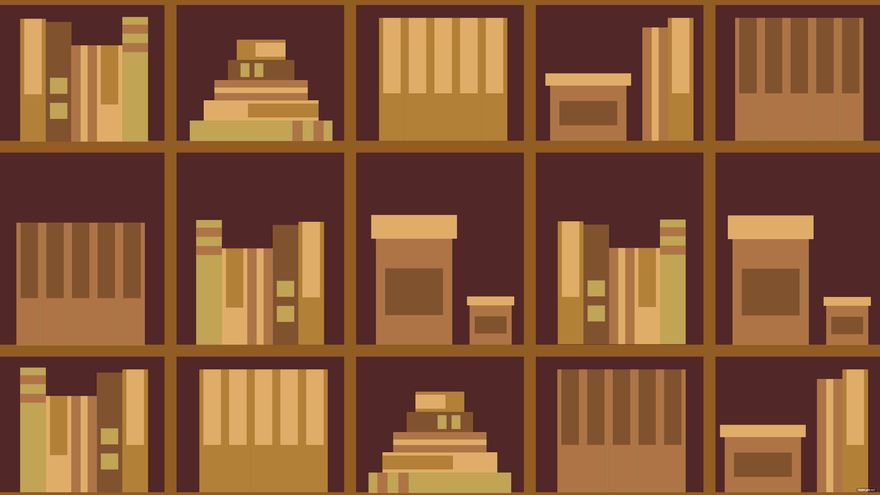 Free Library Zoom Background