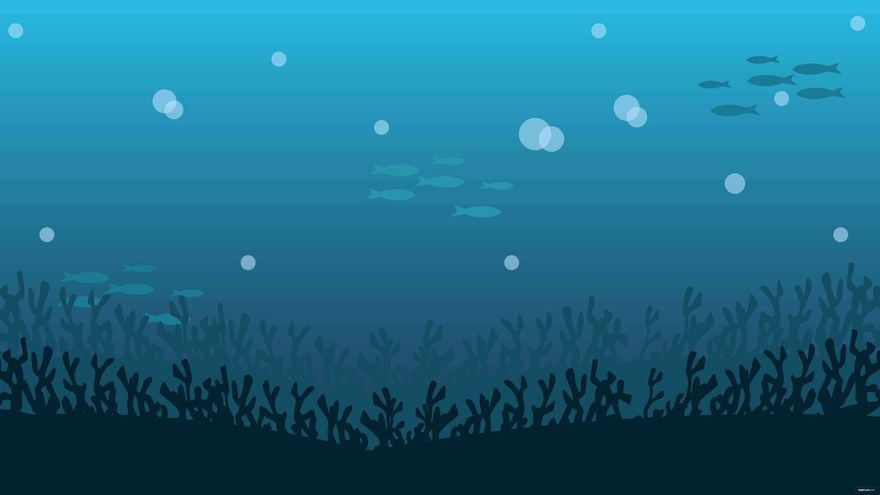 Free Underwater Zoom Background in PSD, JPG