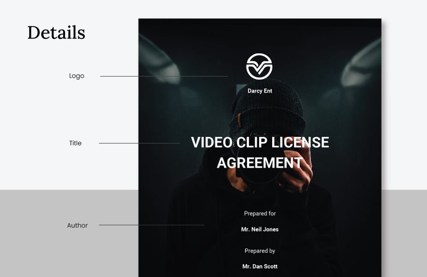 Video Clip License Agreement Template