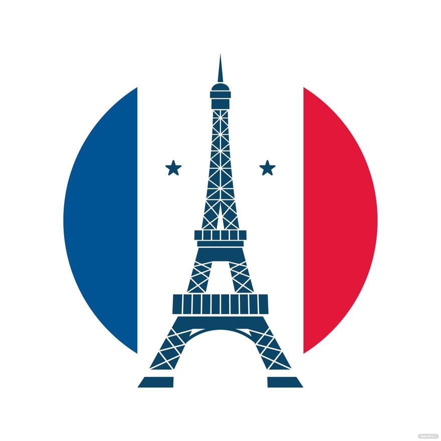 Free Bastille Day Symbol Clipart in Illustrator, EPS, SVG, JPG, PNG