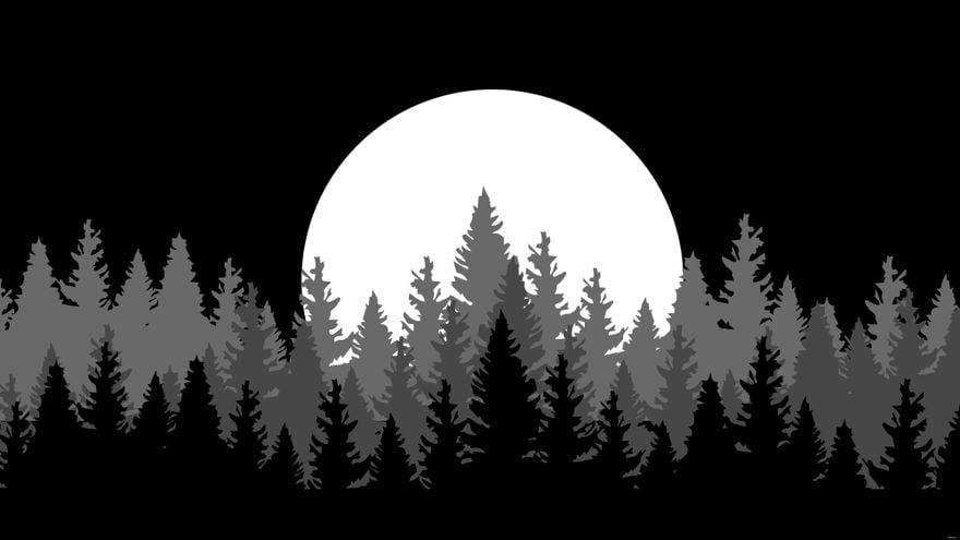 Free Dark Nature Background in Illustrator, EPS, SVG, PNG, JPEG