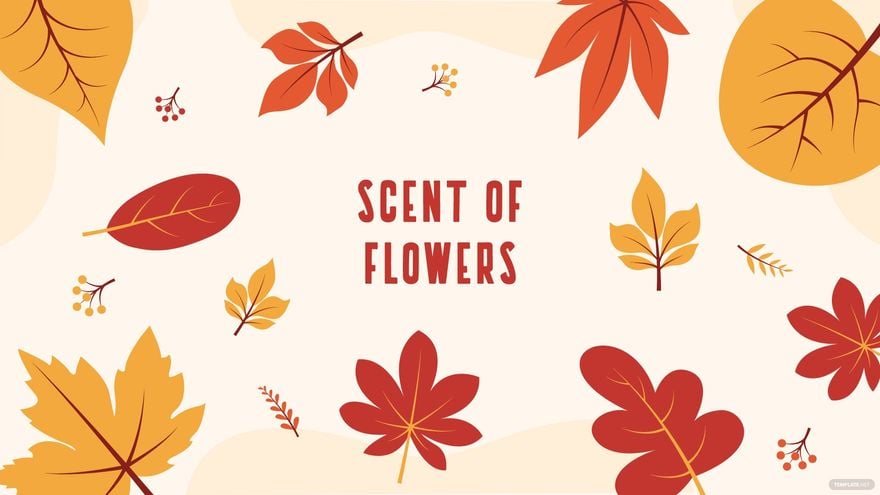 Free Fall Floral Wallpaper in Illustrator, EPS, SVG, JPG, PNG
