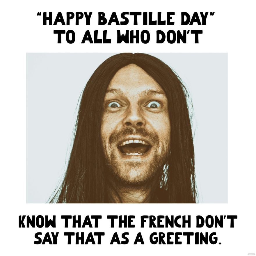 Free Funny Bastille Day Meme