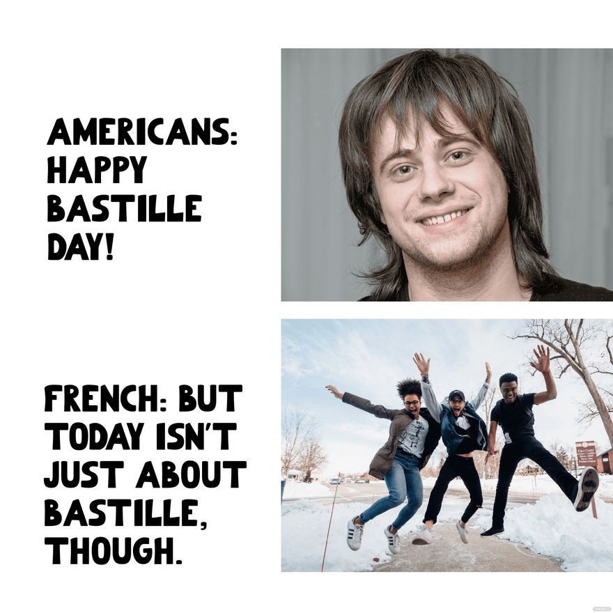 Free Happy Bastille Day Meme - Download In Word, Psd, Apple Pages,  Publisher | Template.Net