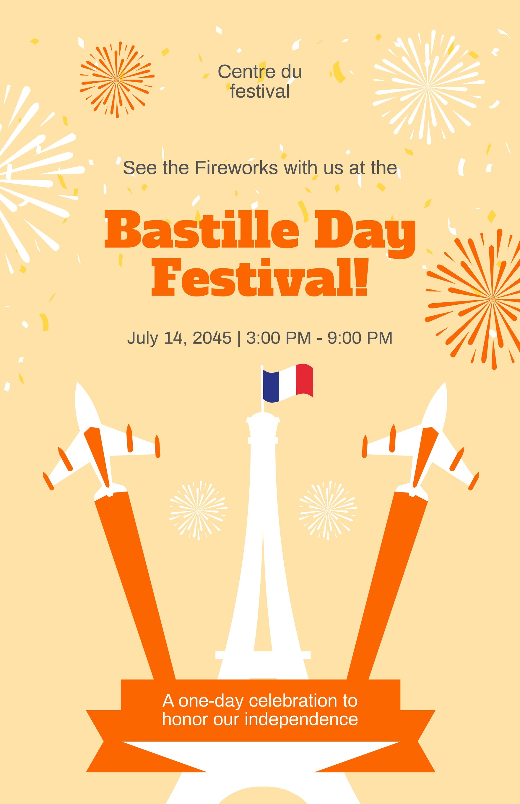 Bastille Day Festival Poster