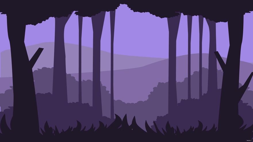 Purple Nature Background in Illustrator, EPS, SVG, JPG, PNG