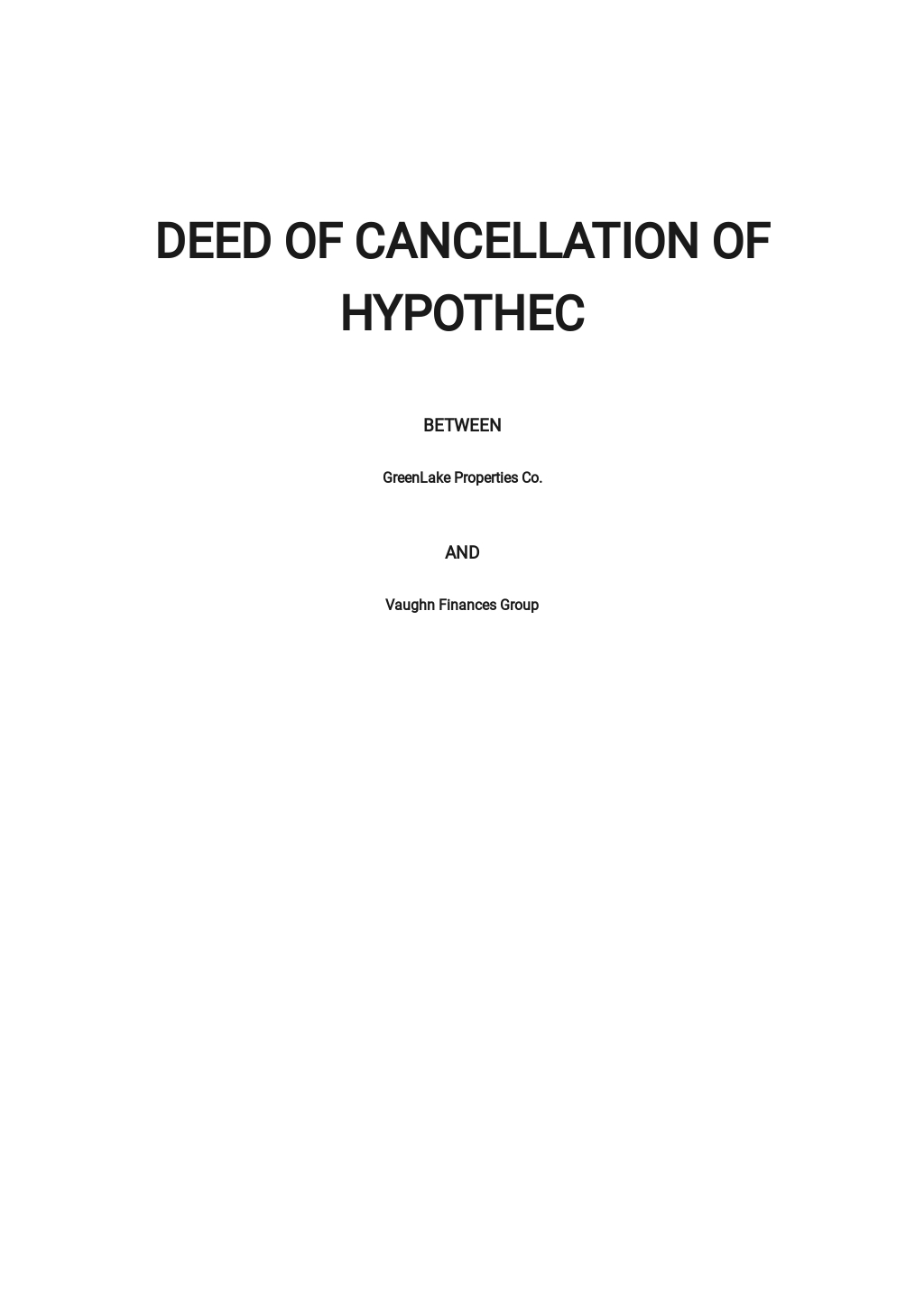 Deed of Cancellation of Hypothec Template.jpe