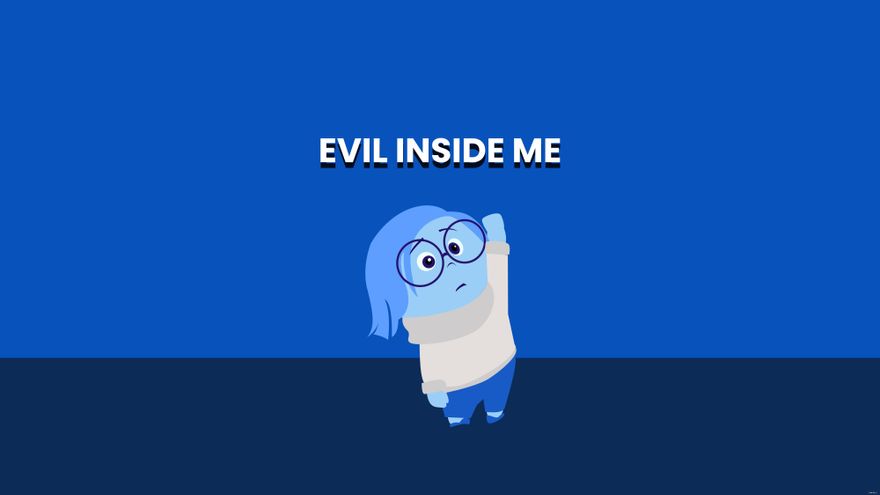 Inside Out Sadness Wallpaper in Illustrator, SVG, EPS, JPG, PNG - Download | Template.net