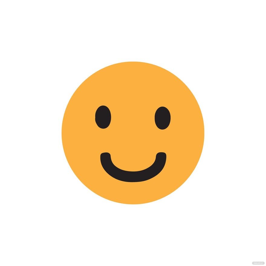 Flat Smiley Clipart