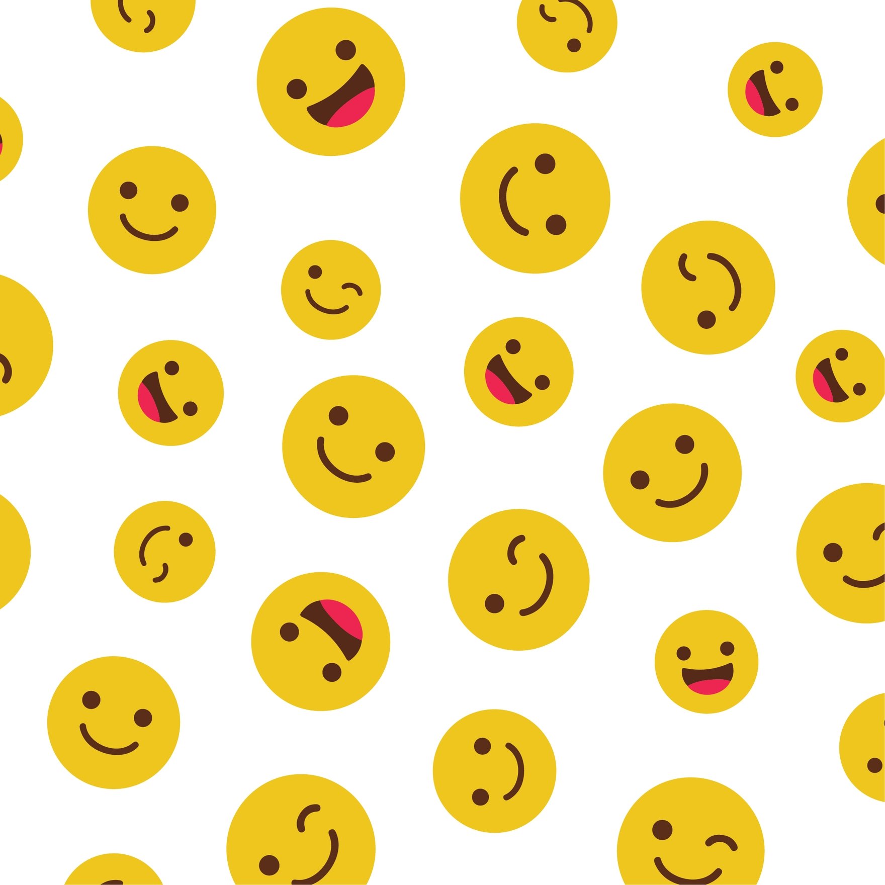 Smiley Pattern Clipart