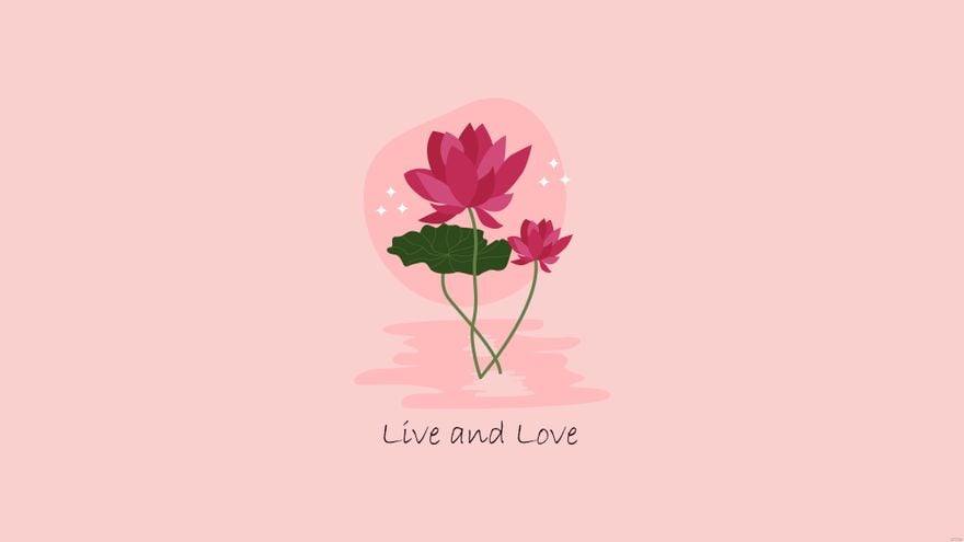 Free Lotus Flower Wallpaper - EPS