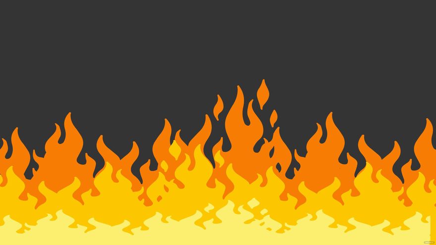 Fire Flames Background in Illustrator, EPS, SVG, JPG, PNG