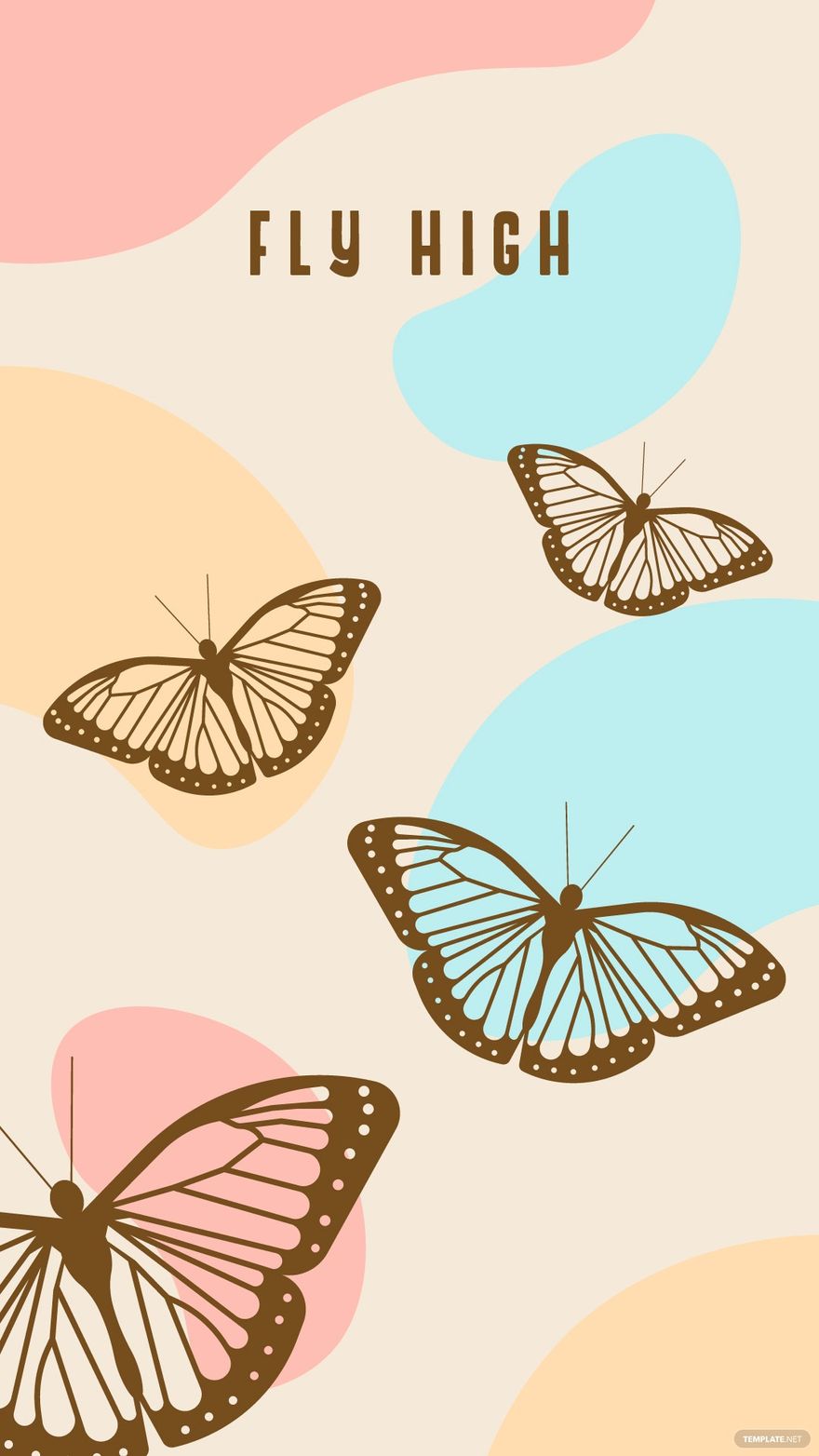 Blue Butterfly Wallpaper - JPG 