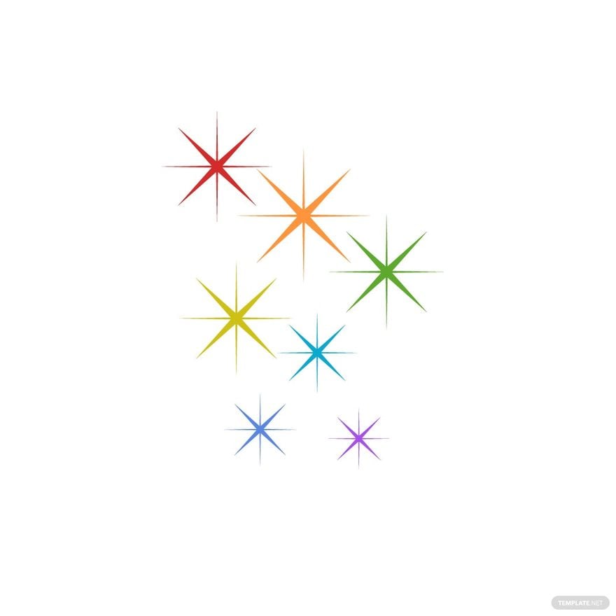 Rainbow Sparkle Clipart