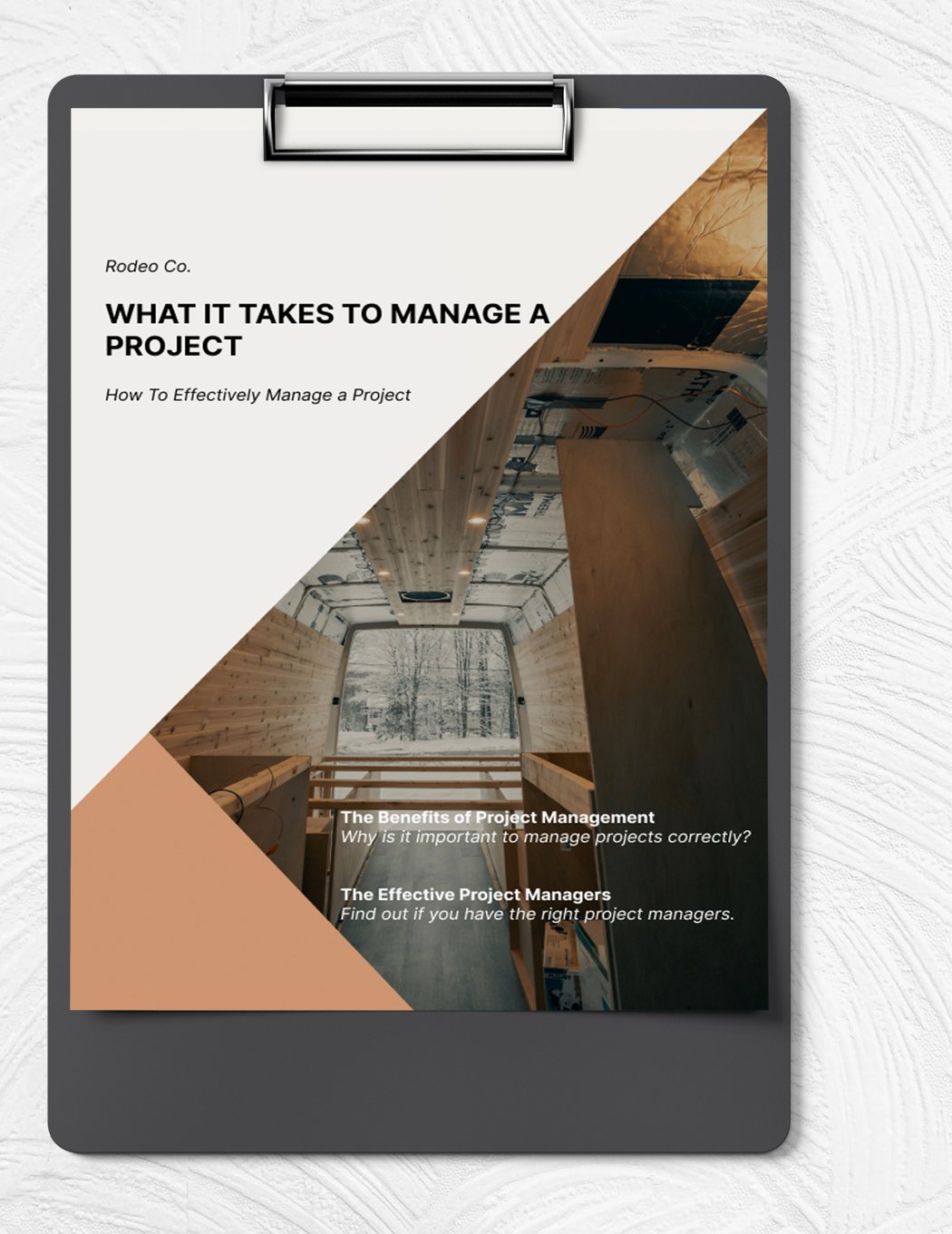 Project Management eBook Template