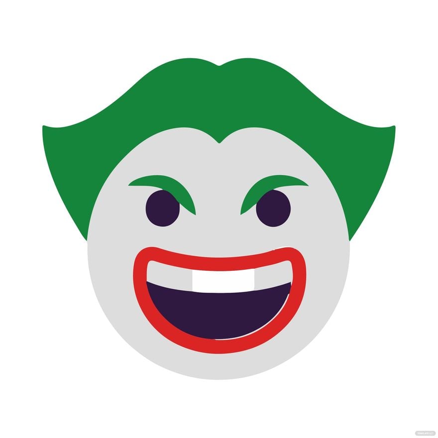 Joker Smiley clipart