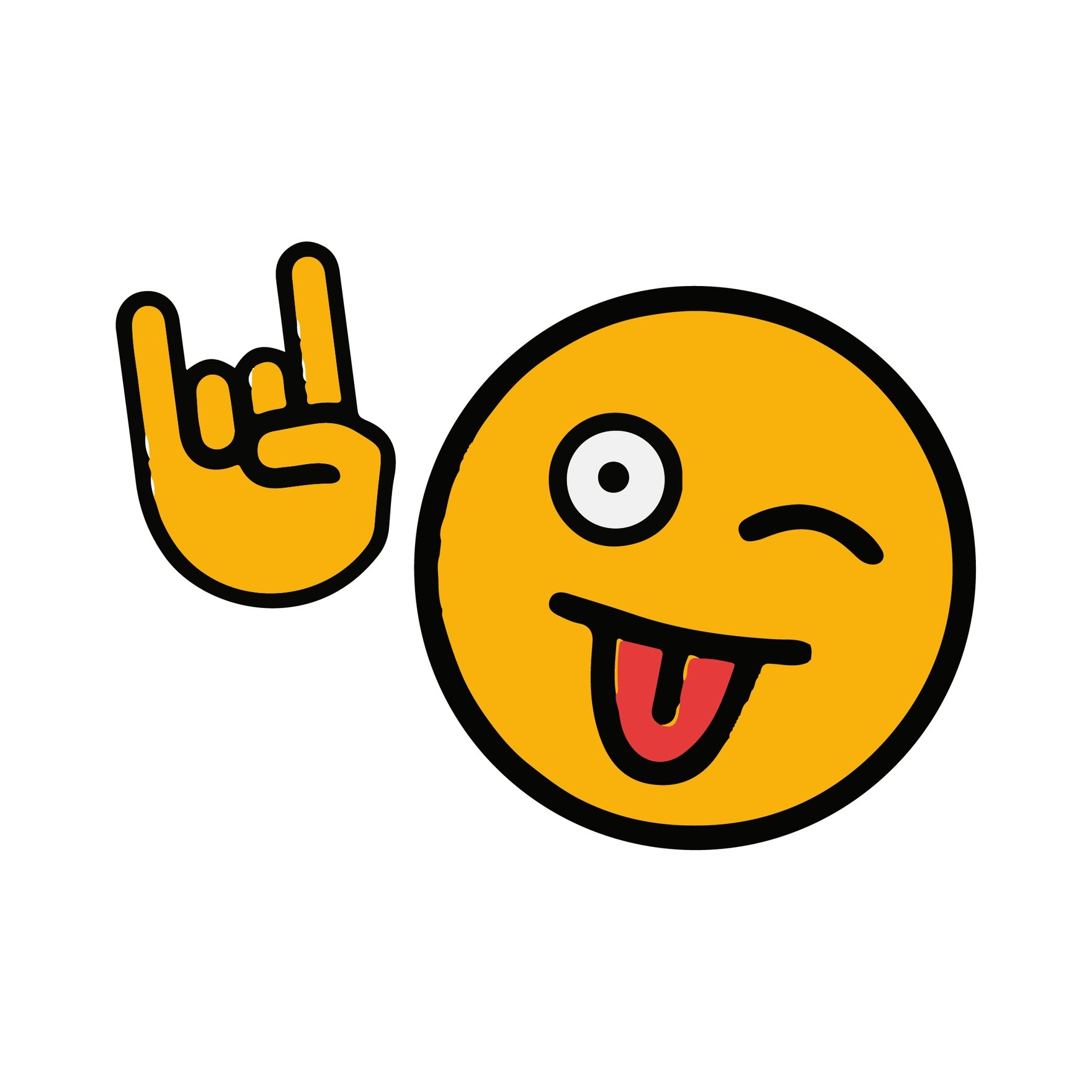 Free Rock Smiley Clipart