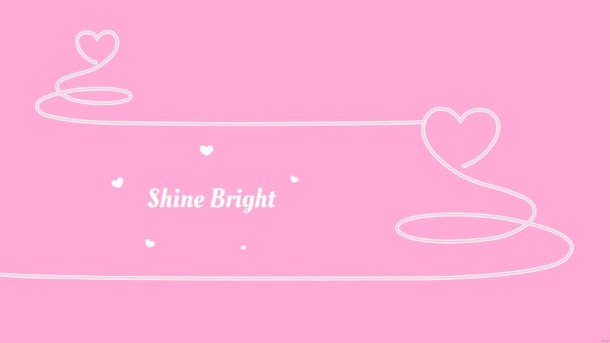 Free Bright Neon Heart Wallpaper