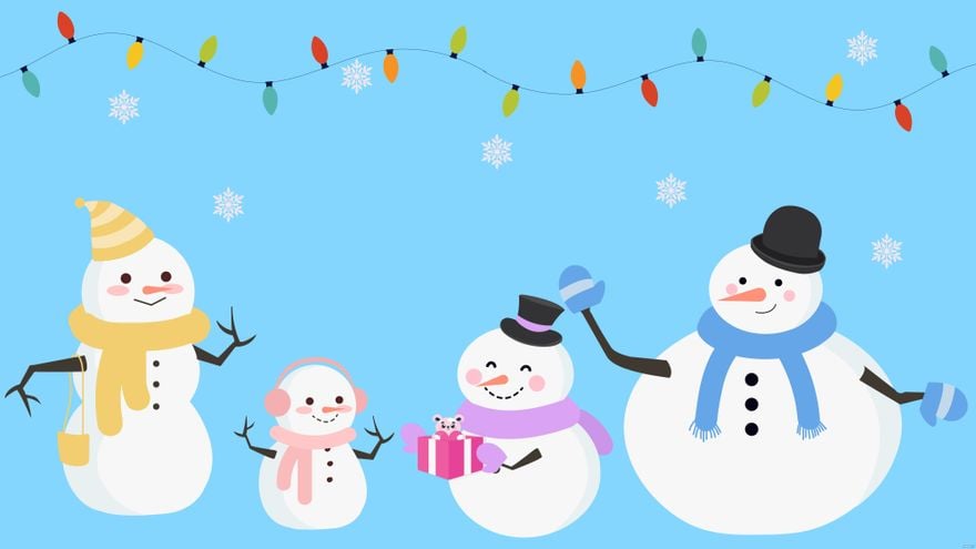 Free Winter Holiday Background
