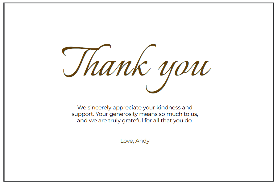 Free Thank You Card Generator: Make Online