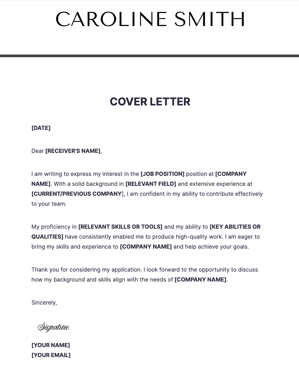 HOW TO MAKE COVER LETTER ONLINE FREE visual data 5