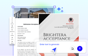 Admission Letter Generator