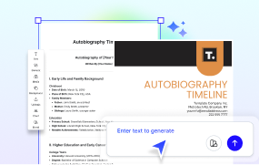 Autobiography Generator