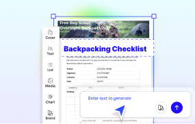 Backpacking Checklist Generator