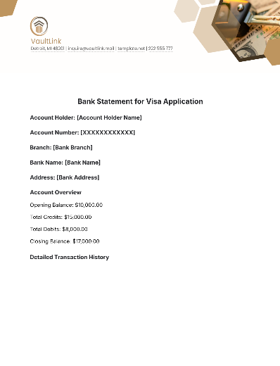 Bank Statement Generator