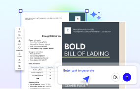 Bill of Lading Generator