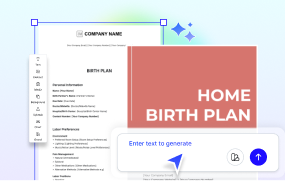 Birth Plan Generator
