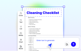 Cleaning Checklist Generator