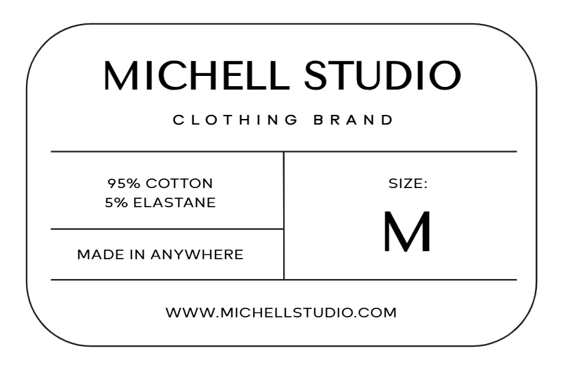 Clothing Label Generator