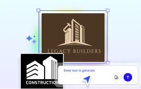 Free AI Construction Logo Generator, Construction Logo Maker Online Tool