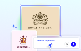 Free AI Crown Logo Generator, Free Crown Logo Maker Online Tool