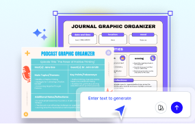 Free AI Graphic Organizer Generator, Graphic Organizer Maker Online